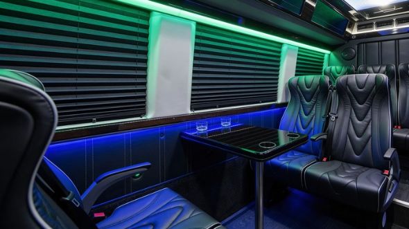 18 passenger sprinter van interior fremont