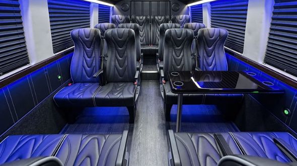 20 passenger sprinter van interior salinas