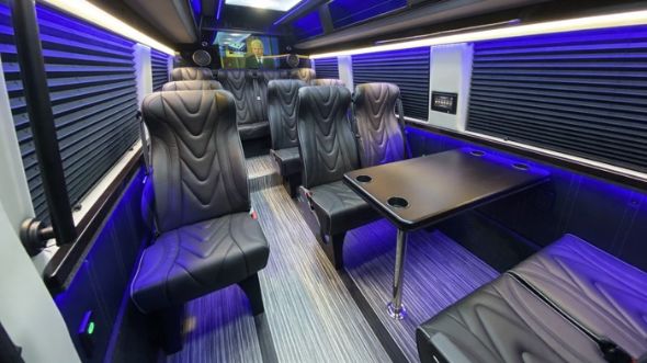 salinas 18 passenger sprinter van interior
