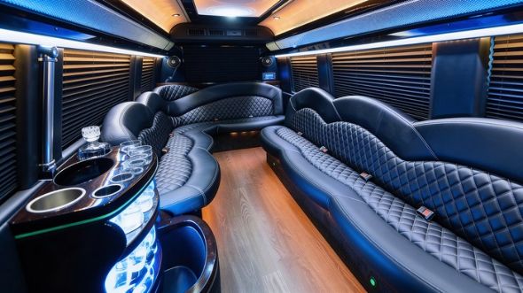 salinas sprinter limousine interior