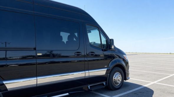 san francisco private event sprinter van rental