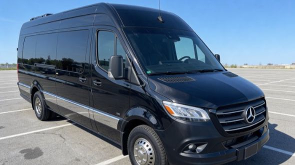 santa clara private event sprinter van rental