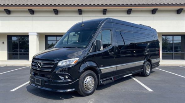 santa clara wedding sprinter van rental