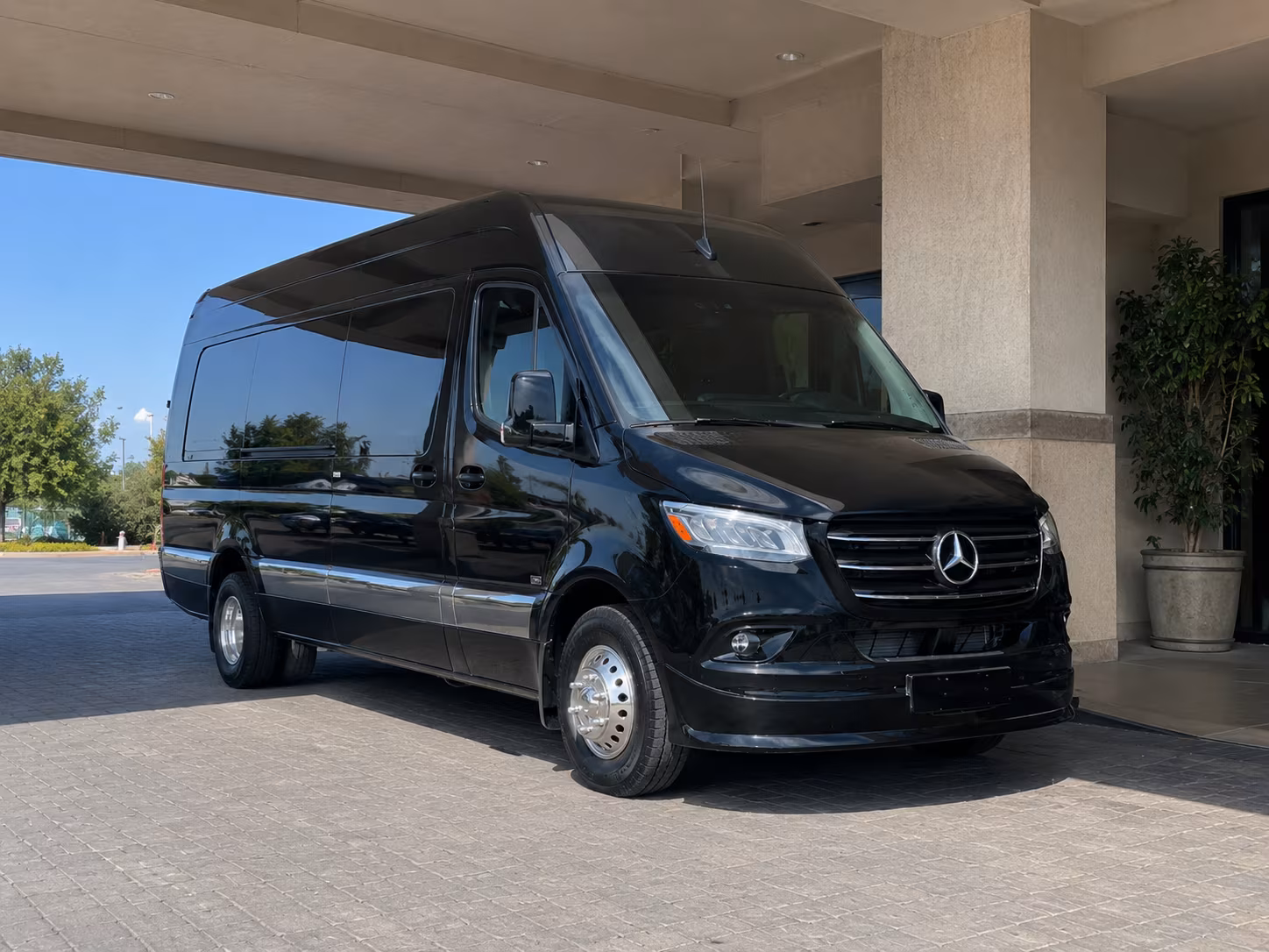 prom night dinner stops and multi venue sprinter van transportation in salinas