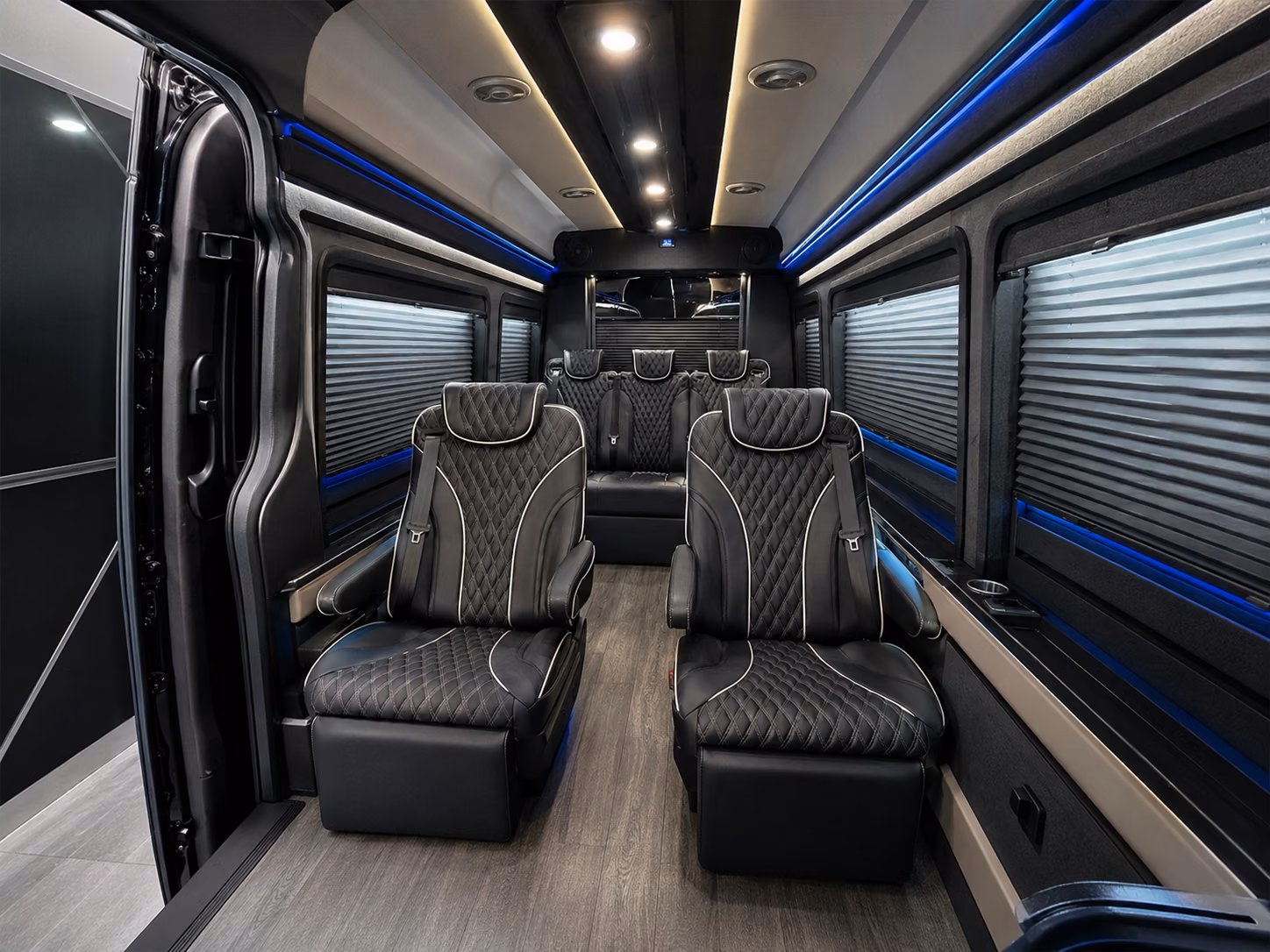 salinas 12 passenger sprinter van inside