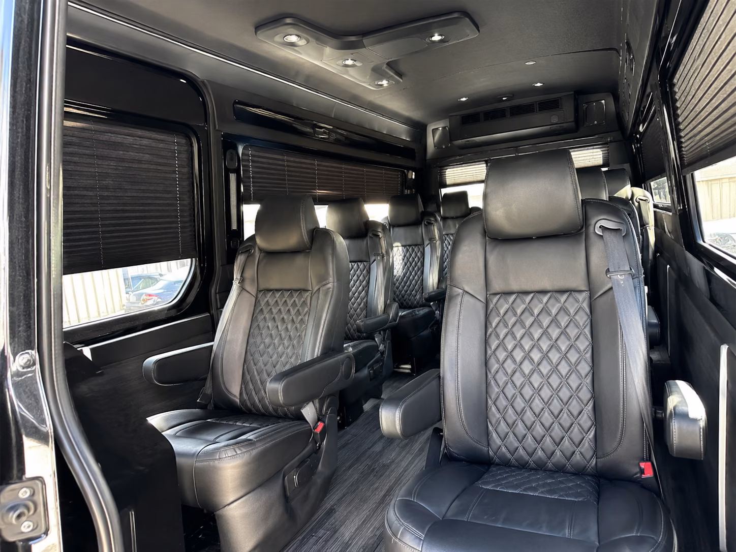 salinas 15 passenger sprinter van inside