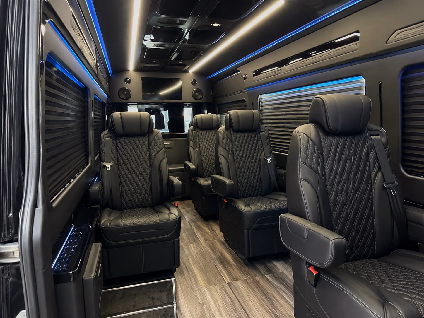 salinas 18 passenger sprinter van inside