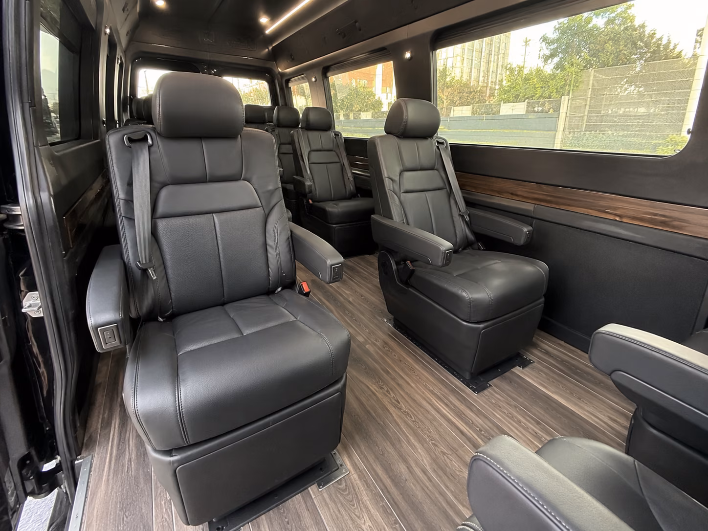 salinas 18 passenger sprinter van interior