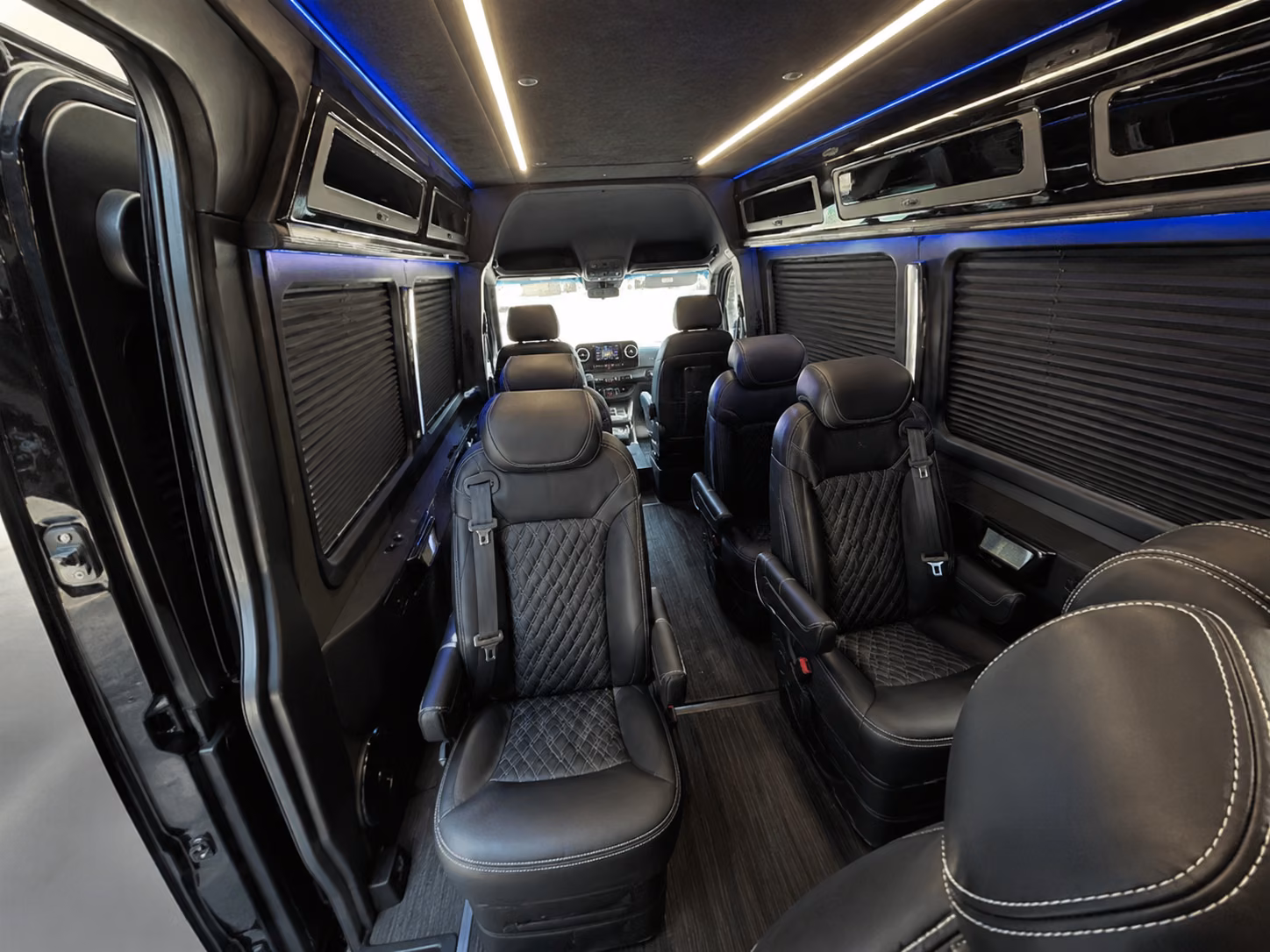 salinas 20 passenger sprinter van inside