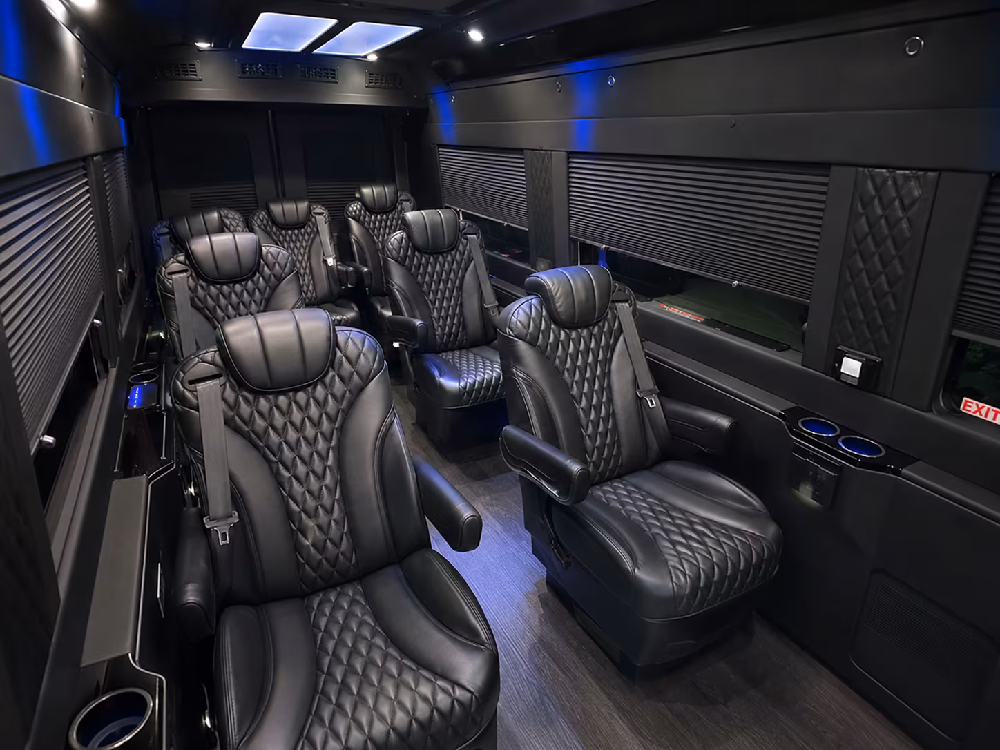 salinas 8 passenger sprinter van inside