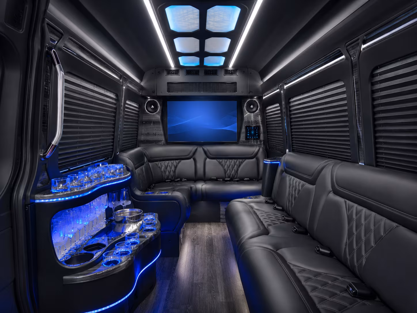 salinas sprinter limousine interior