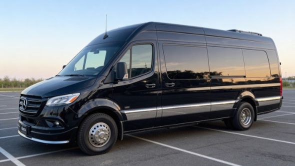 stockton private event sprinter van rental